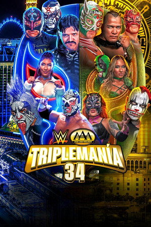 AAA Triplemanía 34 - Friday poszter