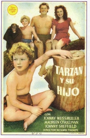 Tarzan és fia poszter