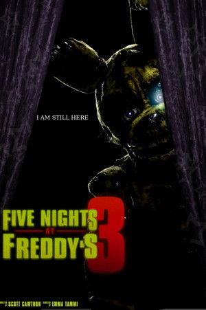 Five Nights at Freddy's 3 poszter