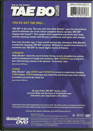 Billy Blanks - Tae Bo: Strength Power poszter
