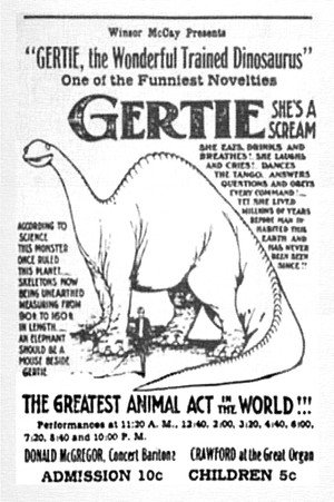 Gertie the Dinosaur poszter
