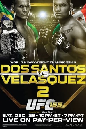 UFC 155: Dos Santos vs. Velasquez 2 poszter