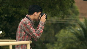 Fotógrafo por trás da foto háttérkép