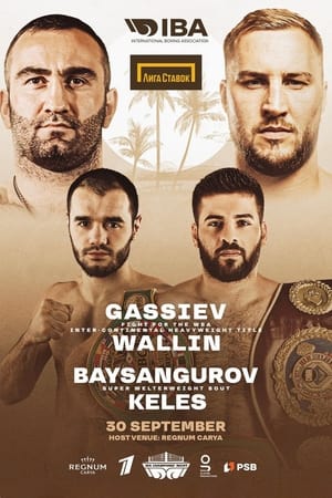 Murat Gassiev vs. Otto Wallin poszter