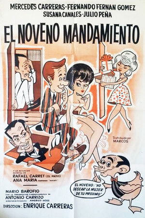 El noveno mandamiento poszter