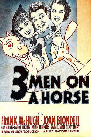 Three Men on a Horse poszter