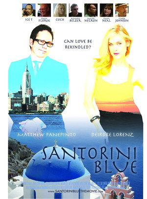 Santorini Blue poszter