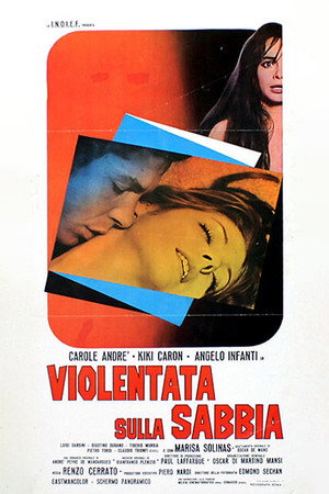 Violentata sulla sabbia poszter
