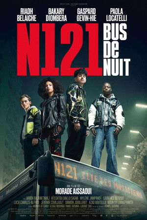 N121 Bus de nuit poszter