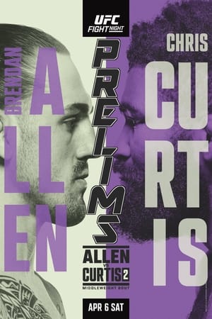 UFC Fight Night 240: Allen vs. Curtis 2 poszter