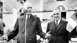 De Gaulle et Pompidou háttérkép