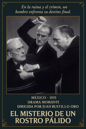 El misterio del rostro pálido poszter