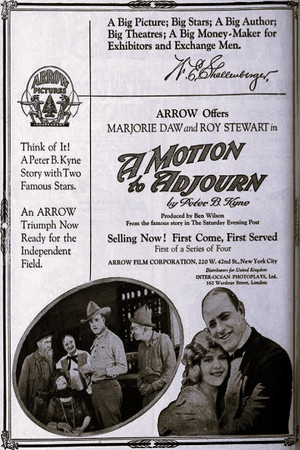 A Motion to Adjourn poszter