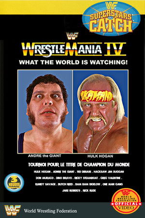 WWE WrestleMania IV poszter