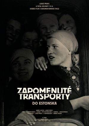 Zapomenuté transporty do Estonska poszter