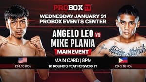 Angelo Leo vs. Mike Plania háttérkép