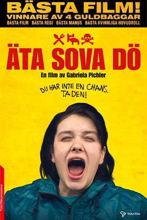 Äta sova dö poszter