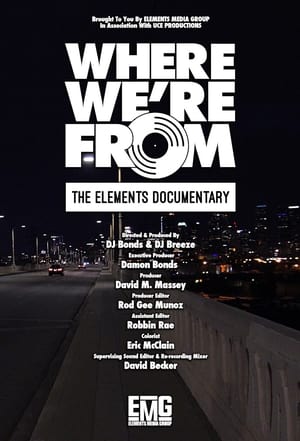 Where We're From: Rise of L.A. Underground Hip Hop poszter