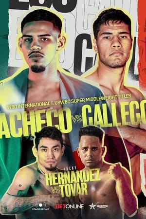 Diego Pacheco vs. Manuel Gallegos poszter