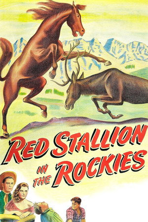 Red Stallion In The Rockies poszter