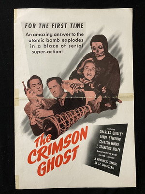 The Crimson Ghost poszter