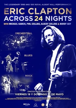 Eric Clapton: Across 24 Nights poszter