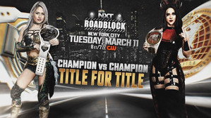 NXT Roadblock 2025 háttérkép