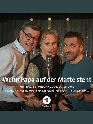 Wenn Papa auf der Matte steht poszter