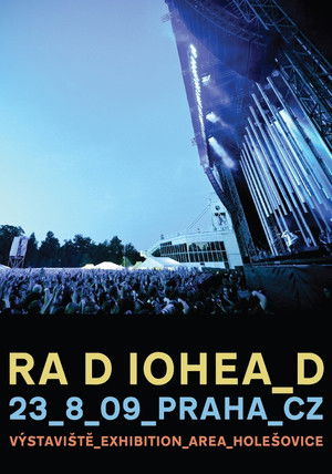 Radiohead: Live in Praha 2009 poszter