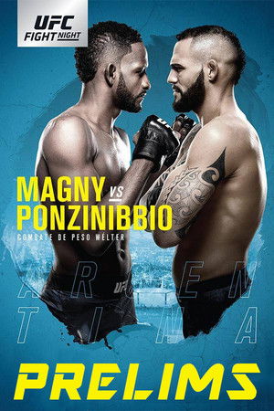 UFC Fight Night 140: Magny vs. Ponzinibbio poszter