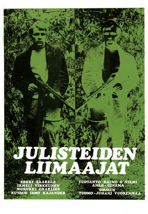 Julisteiden liimaajat poszter
