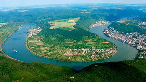 Der Rhein von oben kép