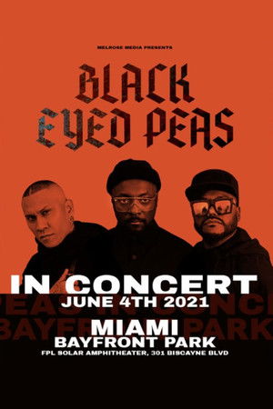 Black Eyed Peas Live at Miami poszter