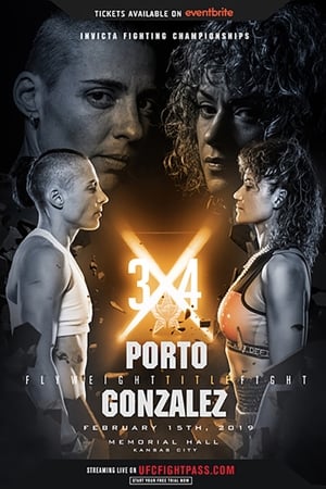 Invicta FC 34: Porto vs. Gonzalez poszter