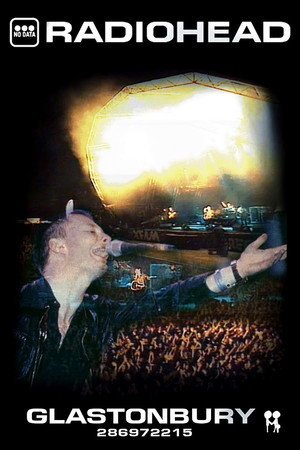 Radiohead at Glastonbury 1997 poszter