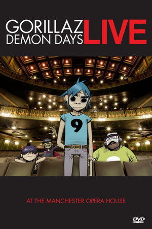 Gorillaz - Demon Days Live at the Manchester Opera House poszter
