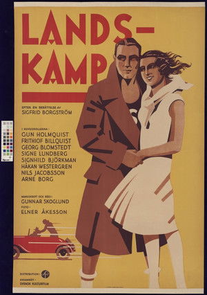 Landskamp poszter