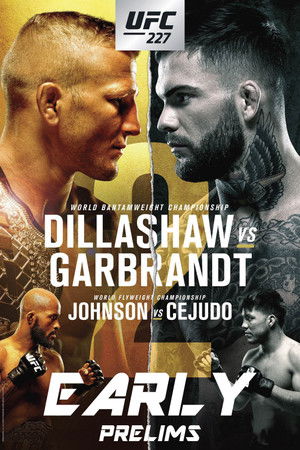UFC 227: Dillashaw vs. Garbrandt 2 poszter