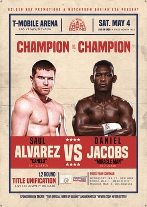 Canelo Alvarez vs. Daniel Jacobs poszter