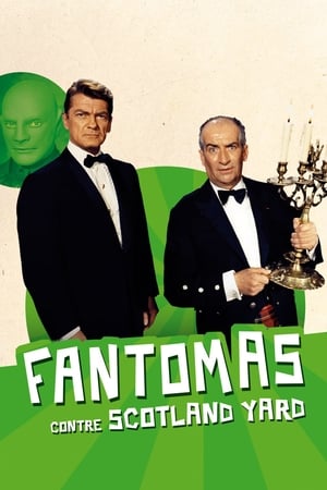 Fantomas a Scotland Yard ellen poszter