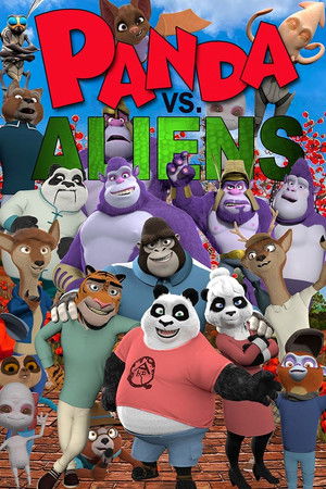 Panda vs. Aliens poszter