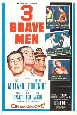 Three Brave Men poszter