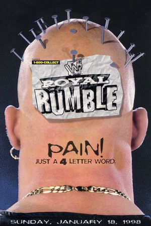 WWE Royal Rumble 1998 poszter