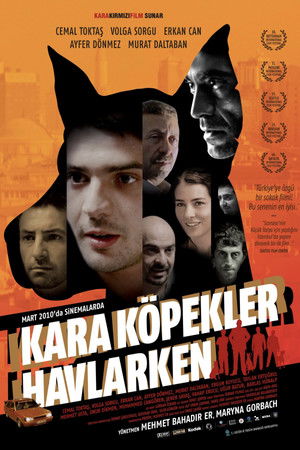 Kara Köpekler Havlarken poszter