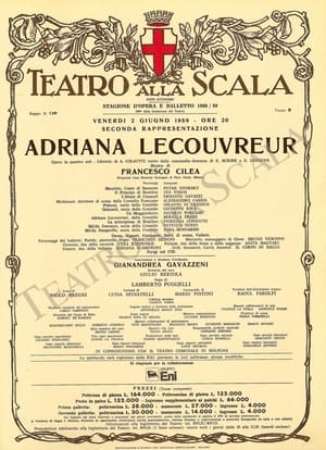 Adriana Lecouvreur poszter