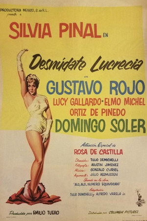 Desnúdate, Lucrecia poszter