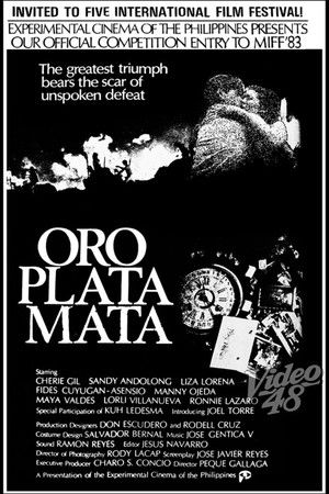 Oro, Plata, Mata poszter