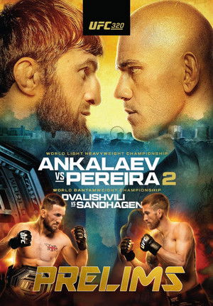 UFC 320: Ankalaev vs. Pereira 2 poszter