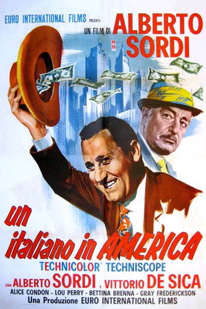 Un italiano in America poszter