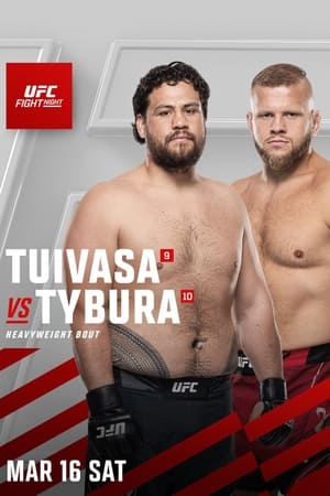 UFC Fight Night 239: Tuivasa vs. Tybura poszter